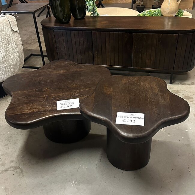 Brooz Salontafel mees 70 en 90 cm