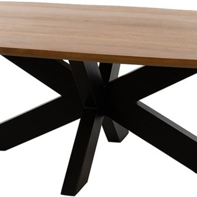 Brooz Salontafel deens ovaal 120, Mango Smooth Natural