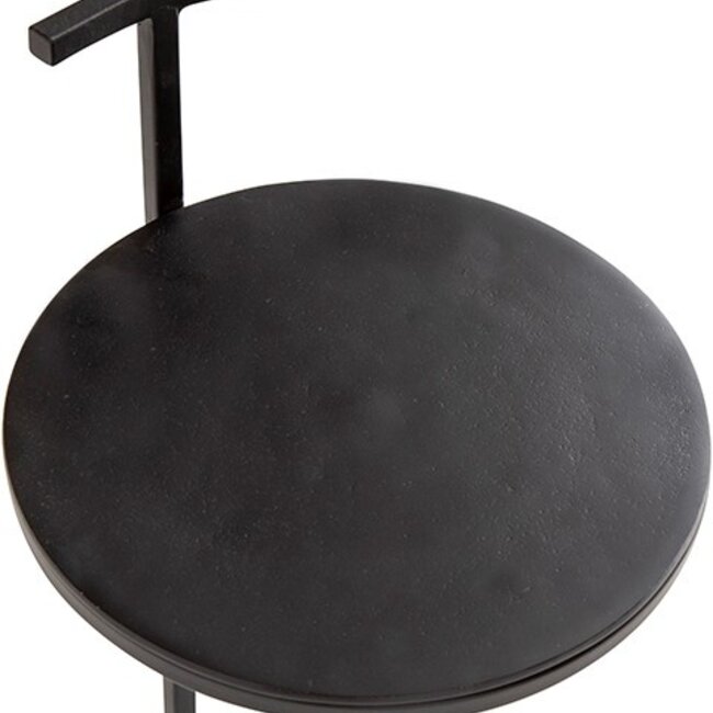Brooz Barcelona bijzettafel Ø25 cm Blackish bronze