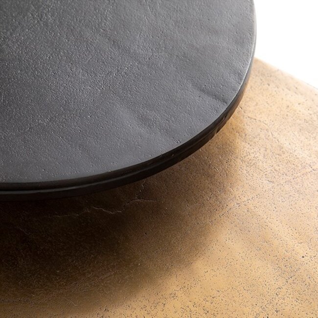 MySons Monza salontafel set van 2, Blackish bronze and Brass antique