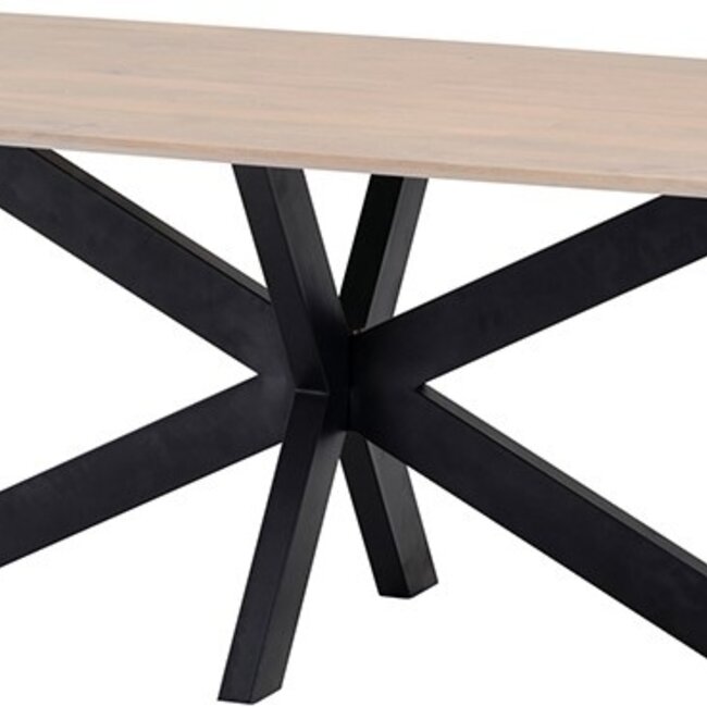 Brooz Deens oval eettafel 210 cm Akagi ashblond