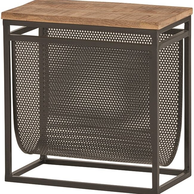 Nijwie Tijdschriftenrek met mandje