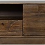 Brooz TV meubel Kaapstad 190 – dark walnut met 3 deuren en lade