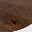Brooz Bremen Salontafel Ø60 cm – Brown Walnut Massief Hout