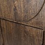 Brooz TV meubel Kaapstad 190 – dark walnut met 3 deuren en lade