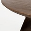 Brooz Bremen Salontafel Ø60 cm – Brown Walnut Massief Hout