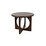 Brooz Organische Salontafel Ø60 cm – Mango Walnut Massief Mangohout