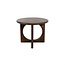 Brooz Organische Salontafel Ø60 cm – Mango Walnut Massief Mangohout