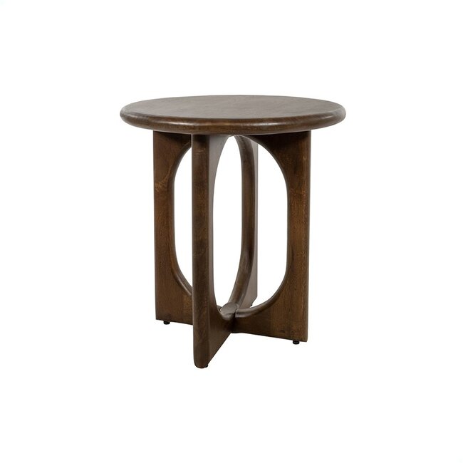 Brooz Zodiac bijzettafel Ø50 cm Dark Walnut