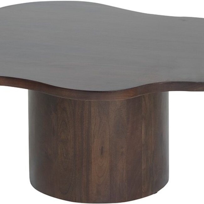 Brooz Fiore Salontafel 98 cm – Organisch Mangohout Brown Walnut