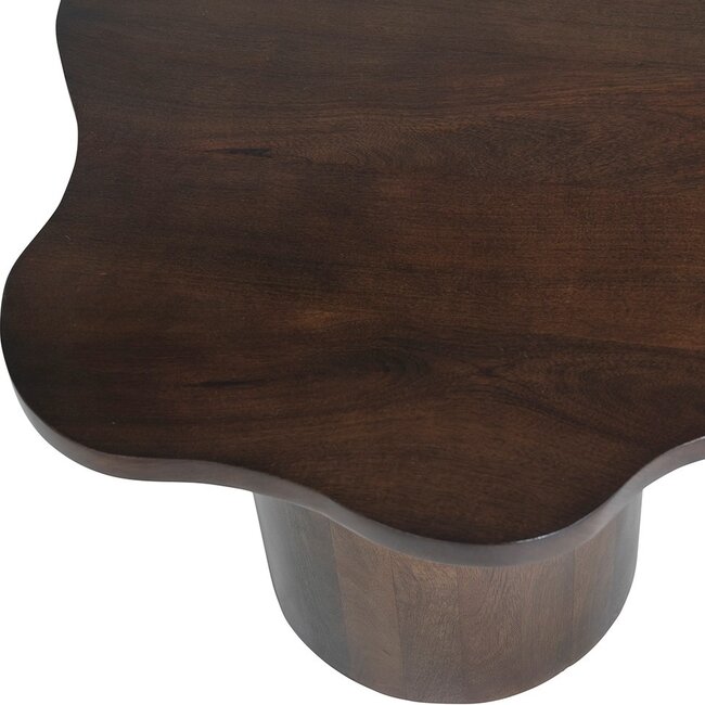 Brooz Fiore Salontafel 98 cm – Organisch Mangohout Brown Walnut