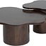 Brooz Fiore Salontafel 98 cm – Organisch Mangohout Brown Walnut