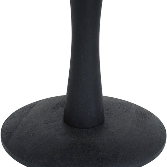 Nijwie Bijzettafel Ø60, laag, Black