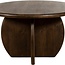 Brooz Belly ronde eettafel Ø130 cm Mango Brown Walnut