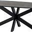 Brooz Deens ovale eettafel 230cm Akagi zwart