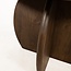 Brooz Belly ronde eettafel Ø130 cm Mango Brown Walnut