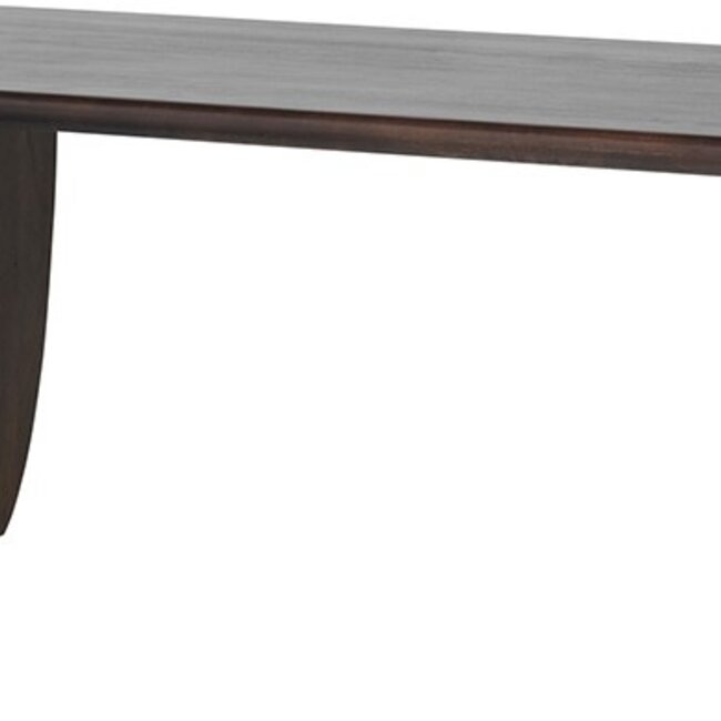 Brooz Eetkamertafel 240 cm Handai Warm Walnut Rechthoekig – Luxe Mangohouten Design Eettafel