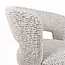 Brooz Eetkamerstoel Sting met armleuningen en vaste poten – Cremona stof Coco - Salt'n Pepper