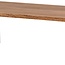 Brooz Salontafel 140 Freeshape Table Collection – Mangohouten Salontafel met Stalen Poten