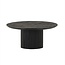 Brooz Salontafel Ø90, Acacia Black
