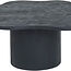 Brooz Fiore Salontafel 98 cm Zwart – Organische Design Salontafel van Mangohout
