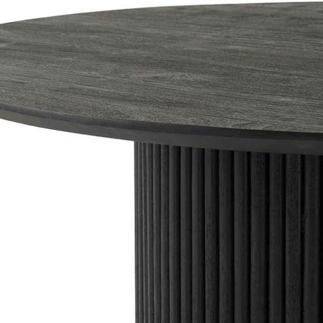 Brooz Congo ronde eettafel 140 cm Zwart
