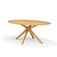 RV Design Julia ovale eettafel 200x110 cm Eiken Naturel