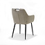 RV Design Eetkamerstoel Adele met armleuningen en handgreep – Retro Bliss stof Natural
