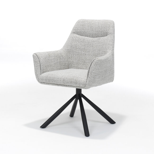 RV Design Draaibare armstoel Boston met auto-return – Oasis stof Bisque