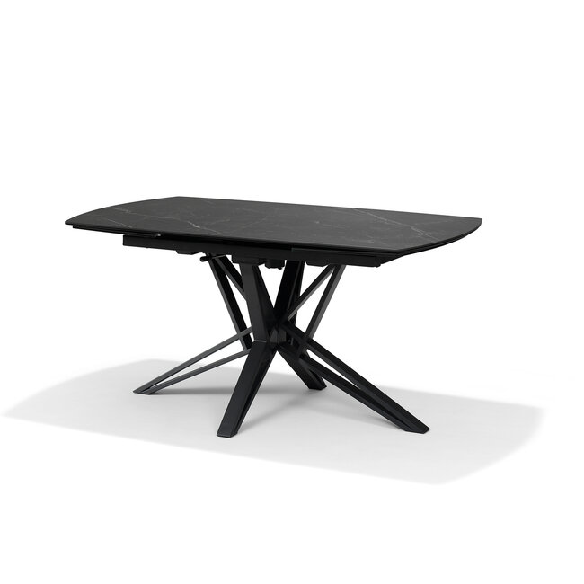 - Eetkamertafel Vegas Deckstone Zwart Marmer