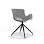 RV Design Draaibare eetkamerstoel Paul 180° – Perfect Harmony stof grijs