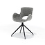 RV Design Draaibare eetkamerstoel Paul 180° – Perfect Harmony stof grijs