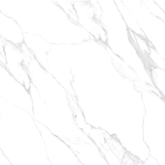 RV Design VEGAS uitschuifbare eettafel 160-240 cm Wit Marmer