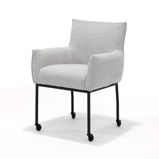 RV Design Armstoel Giant met skatewielen – Oasis stof shell