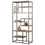RV Design Wandmeubel Lagoon – mangohout met zwart stalen frame