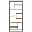RV Design Wandmeubel Lagoon – mangohout met zwart stalen frame