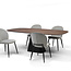 RV Design Basic eettafel Deens ovaal 220 cm Ferro Brons