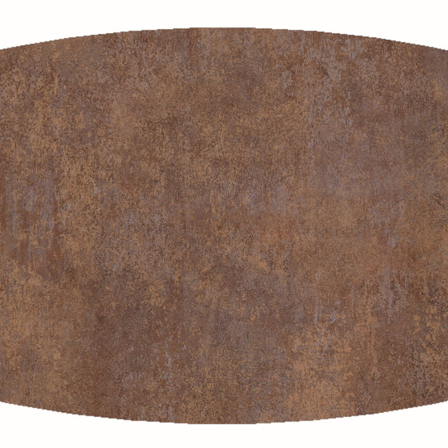 RV Design Basic eettafel Deens ovaal 220 cm Ferro Brons