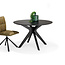 RV Design Julia ronde eettafel Ø120 cm Eiken Zwart