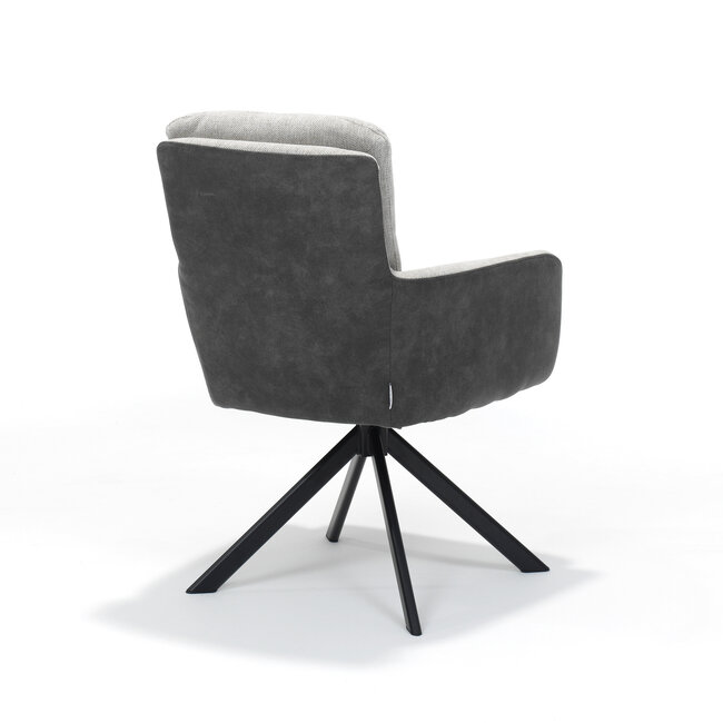 - Draaibare armstoel Fred 180° met auto-return – Ecru Cowboy