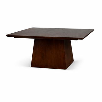 Brooz Rox salontafel 90 cm – walnoot bruin mangohout