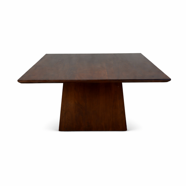 Brooz Rox salontafel 90 cm – walnoot bruin mangohout