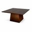 Brooz Rox salontafel 90 cm – walnoot bruin mangohout