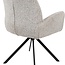 Brooz Charles armstoel – 360° draaibaar met zwarte draaipoot | Milan Salt 'n Pepper 105