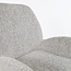 Brooz Charles armstoel – 360° draaibaar met zwarte draaipoot | Milan Salt 'n Pepper 105