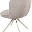 Brooz Kate eetkamerstoel set van 2 – 360° draaibaar met off-white onderstel | Present Sand