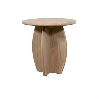 Brooz Durban bijzettafel Ø50 cm – acaciahout Weathered Wood
