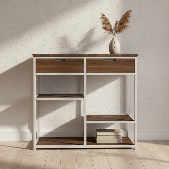 MySons Montserrat wandkast 86 met 2 lades en 3 legplanken