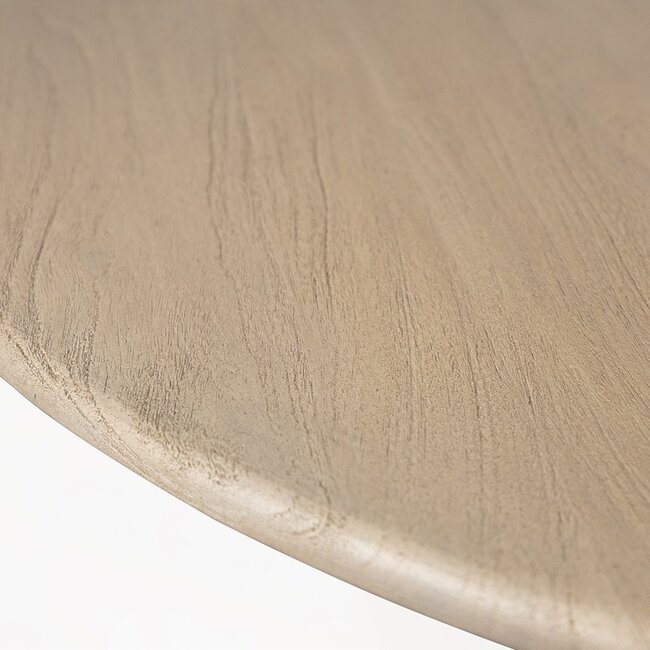 Brooz Durban bijzettafel Ø50 cm – acaciahout Weathered Wood