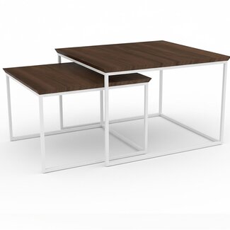 Brooz Jamaica salontafel vierkant – set van 2